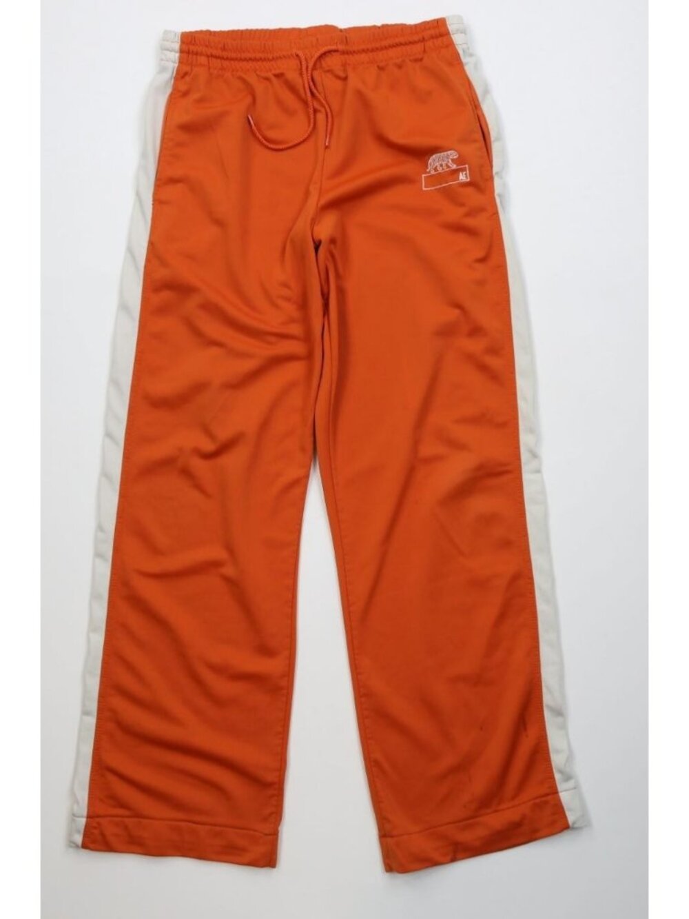Vtg 90s Y2K American Eagle Mens Medium Tiger Color Block Wide Leg Sweatpants